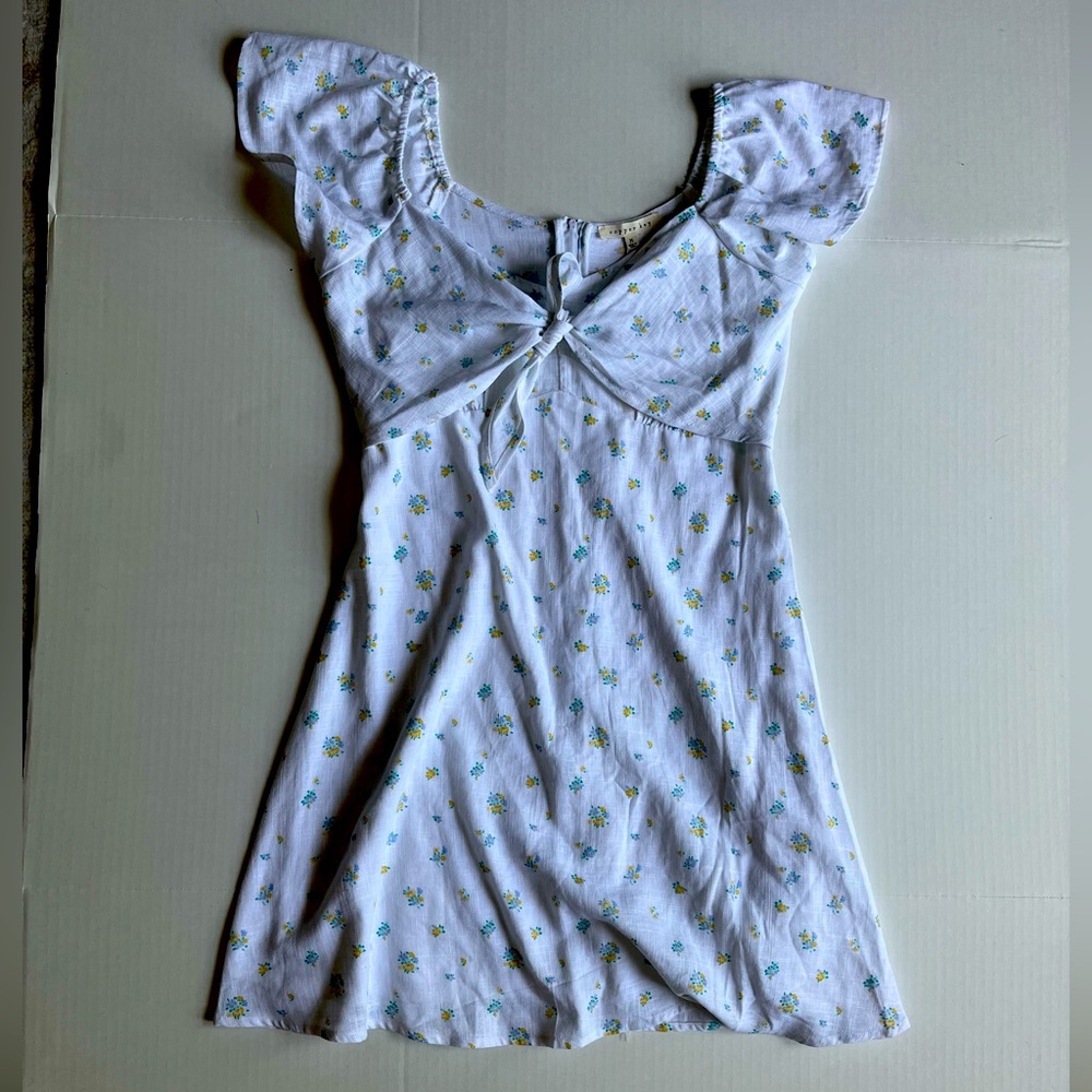 Cute white Floral Dress.